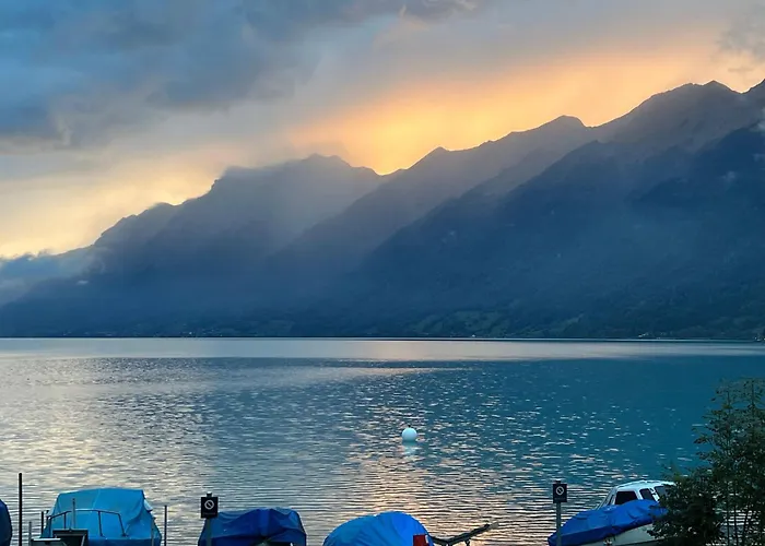 Lejlighed Dachwohnung Mit Balkon Am Brienzersee, Be *